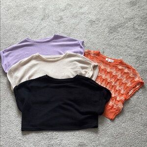 SHEIN Crop Top Bundle